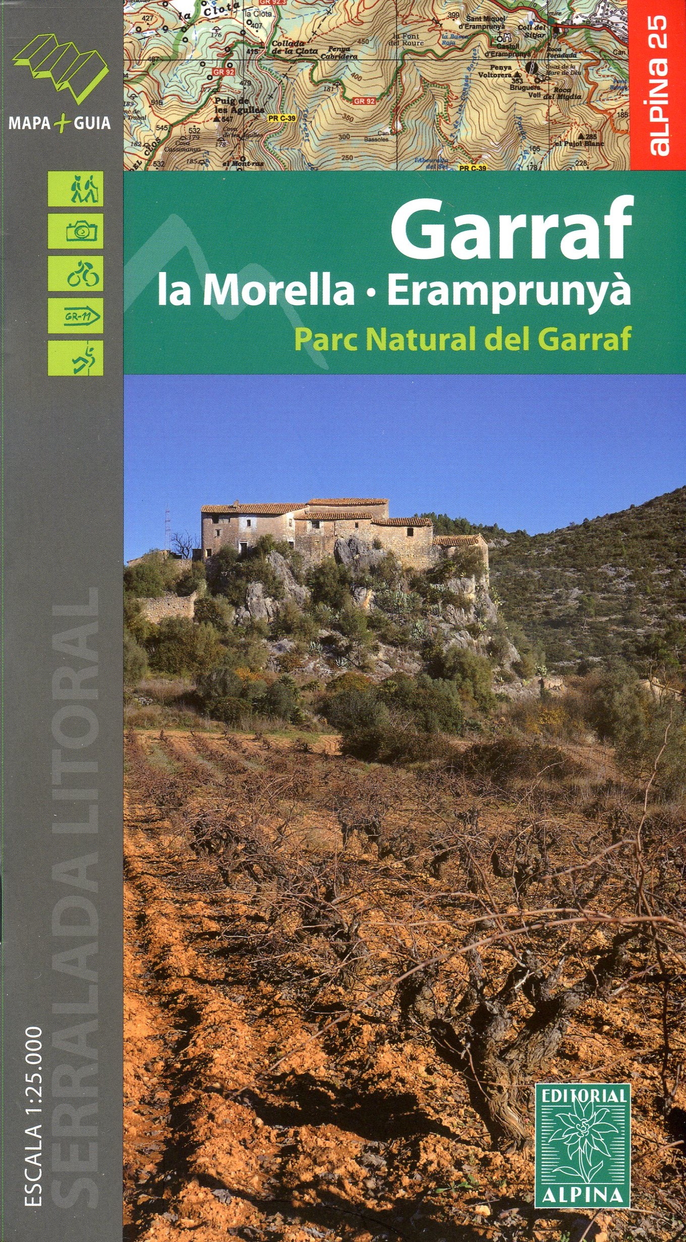 Garraf : La Morella · Eramprunyà : Parc Natural del Garraf - Portada